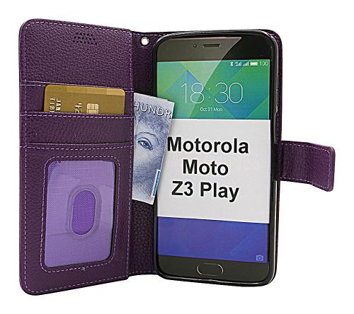 New Standcase Wallet Motorola Moto Z3 Play