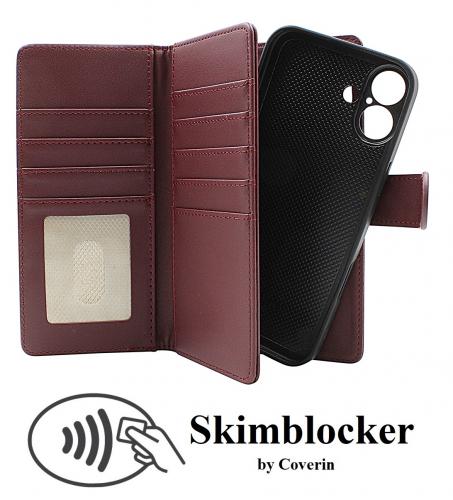 Skimblocker iPhone 16 Plus XL Magnet Mobilcover