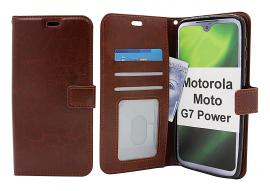 Crazy Horse Wallet Motorola Moto G7 Power
