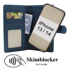Skimblocker iPhone 13 / 14 Magnet Mobilcover
