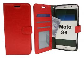 Crazy Horse Wallet Motorola Moto G6