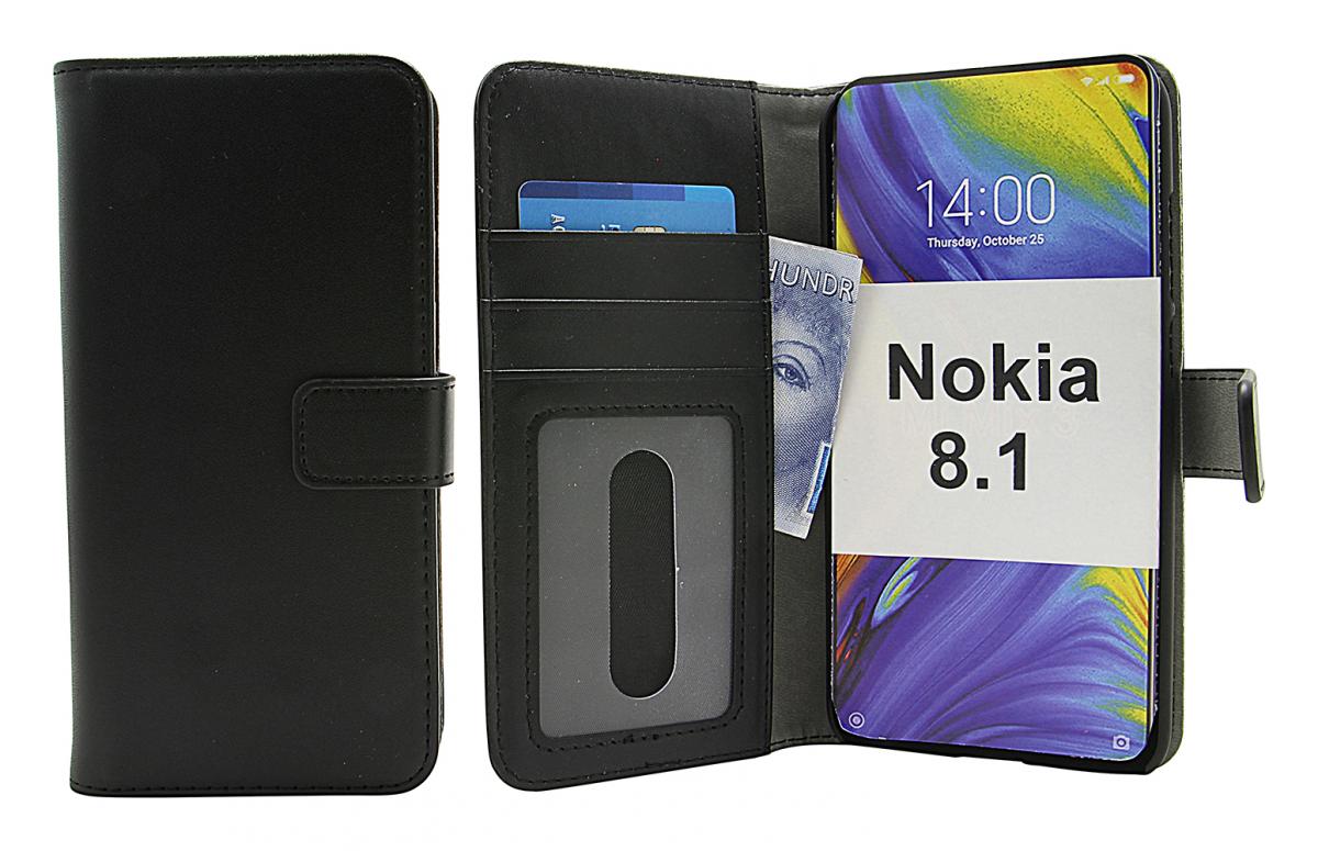 Skimblocker Magnet Wallet Nokia 8.1