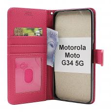 New Standcase Wallet Motorola Moto G34 5G