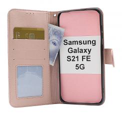 Flower Standcase Wallet Samsung Galaxy S21 FE 5G (SM-G990B)