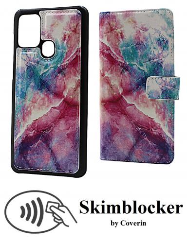 Skimblocker Magnet Designwallet Samsung Galaxy A21s (A217F/DS)