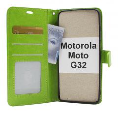 Crazy Horse Wallet Motorola Moto G32