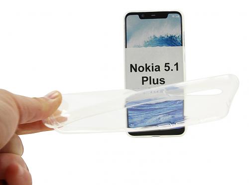 Ultra Thin TPU Cover Nokia 5.1 Plus