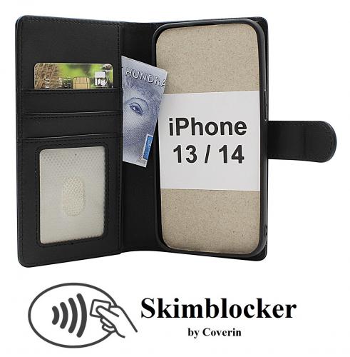 Skimblocker iPhone 13 / 14 Magnet Mobilcover