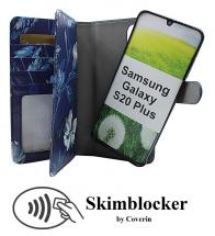 Skimblocker XL Magnet Designwallet Samsung Galaxy S20 Plus (G986B)