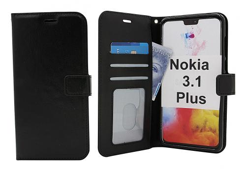 Crazy Horse Wallet Nokia 3.1 Plus