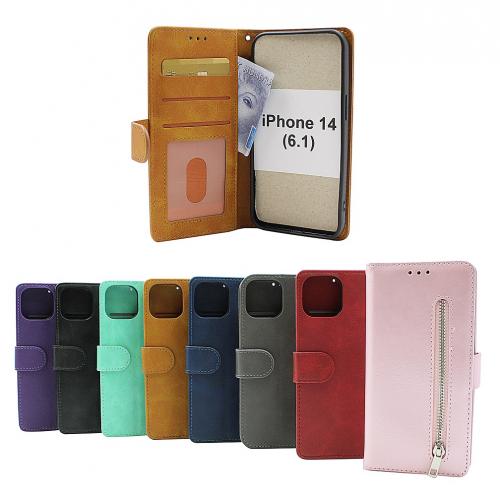 Zipper Standcase Wallet iPhone 14 (6.1)