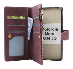 XL Standcase Luxwallet Motorola Moto G34 5G