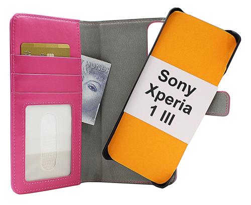 Skimblocker Magnet Wallet Sony Xperia 1 III (XQ-BC52)