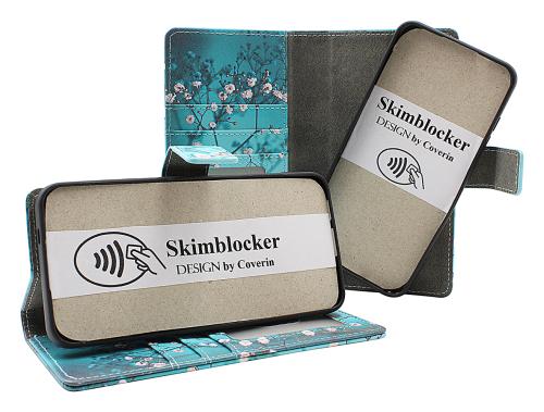 Skimblocker Samsung Galaxy S24 5G Magnet Mobilcover Design