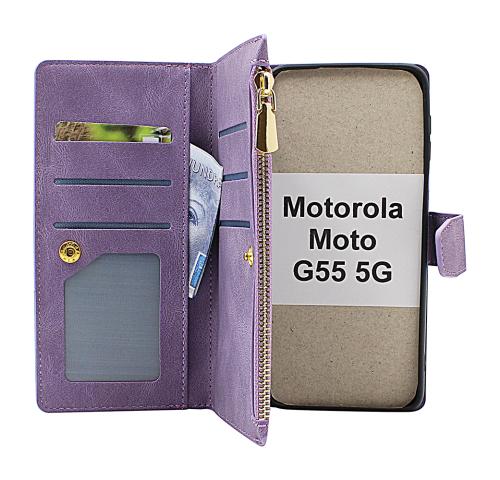 XL Motorola Moto G55 5G Luksus Mobilcover