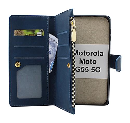 XL Motorola Moto G55 5G Luksus Mobilcover