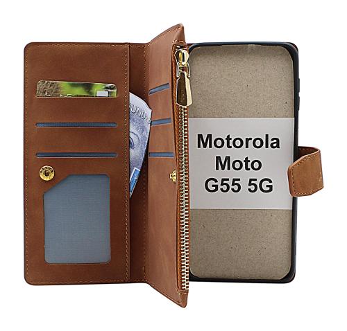 XL Motorola Moto G55 5G Luksus Mobilcover