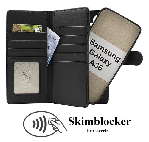 Skimblocker Samsung Galaxy A36 XL Magnet Mobilcover