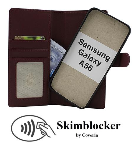 Skimblocker Samsung Galaxy A56 Magnet Mobilcover