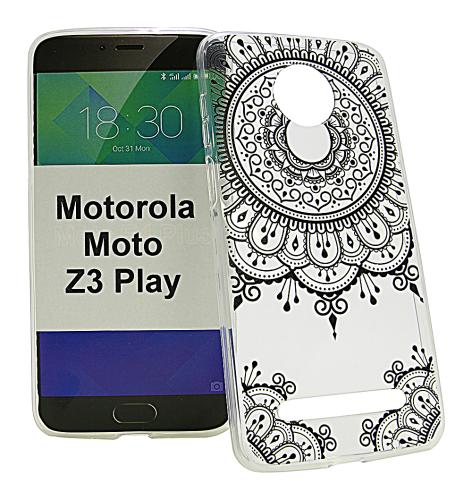 TPU Designcover Motorola Moto Z3 Play