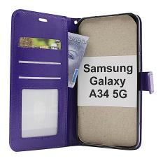 Crazy Horse Wallet Samsung Galaxy A34 5G