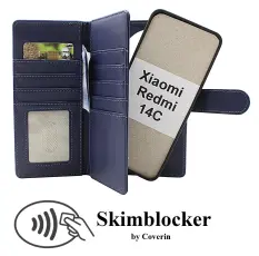 Skimblocker Xiaomi Redmi 14C XL Magnet Mobilcover