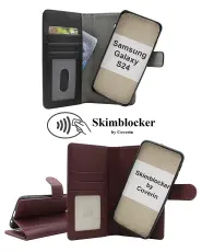 Skimblocker Samsung Galaxy S24 5G Magnet Mobilcover