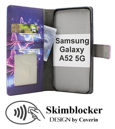 Skimblocker Samsung Galaxy A52 5G Mobilcover Design