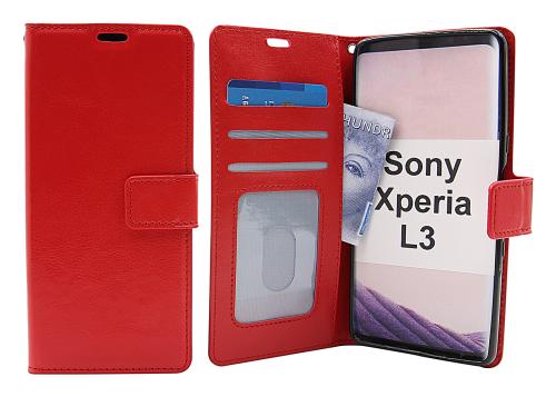 Crazy Horse Wallet Sony Xperia L3