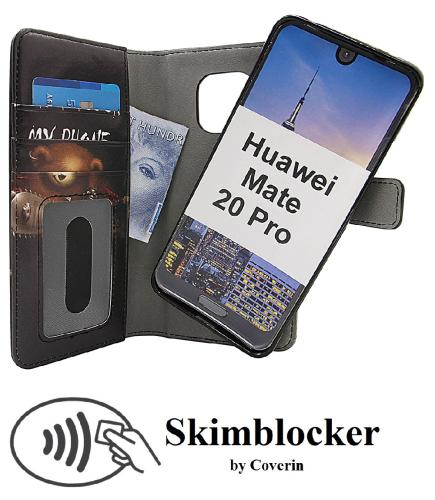 Skimblocker Magnet Designwallet Huawei Mate 20 Pro