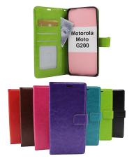 Crazy Horse Wallet Motorola Moto G200