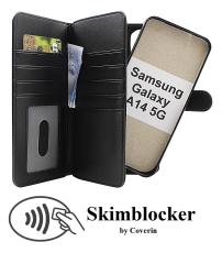 Skimblocker XL Magnet Wallet Samsung Galaxy A14 4G / 5G