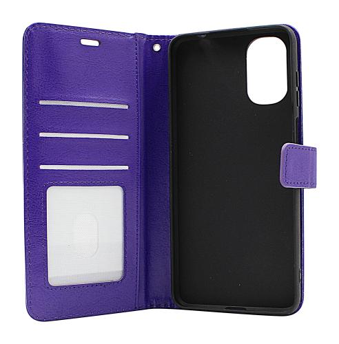 Crazy Horse Wallet Motorola Moto G22