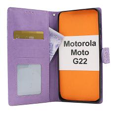 Flower Standcase Wallet Motorola Moto G22