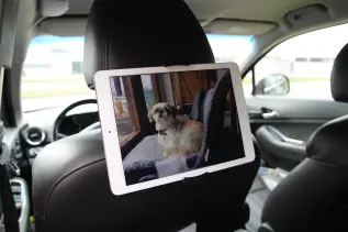 Nakkest&oslash;tteholder til iPad & Tablet