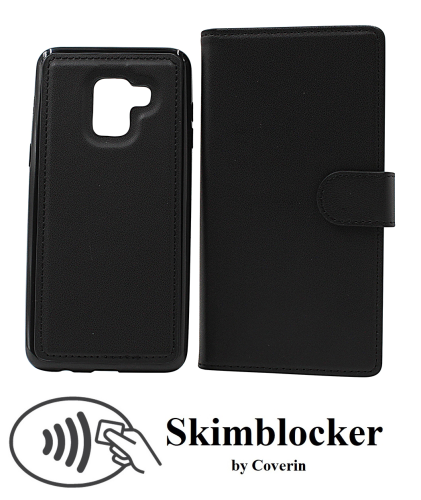 Skimblocker Samsung Galaxy A8 2018 (A530FD) Magnet Mobilcover
