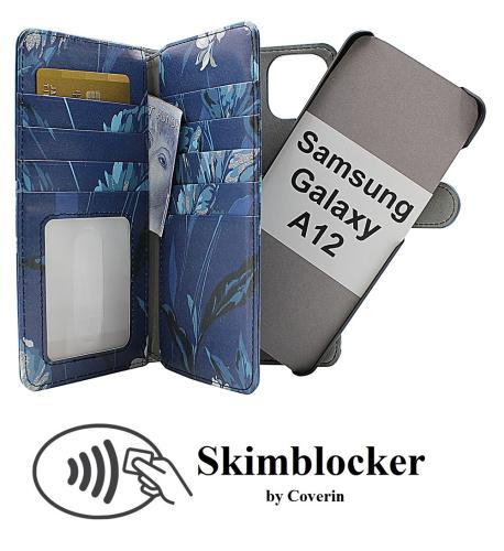 Skimblocker XL Magnet Designwallet Samsung Galaxy A12