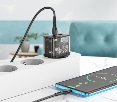 Hoco N34 Dual Lyn-oplader