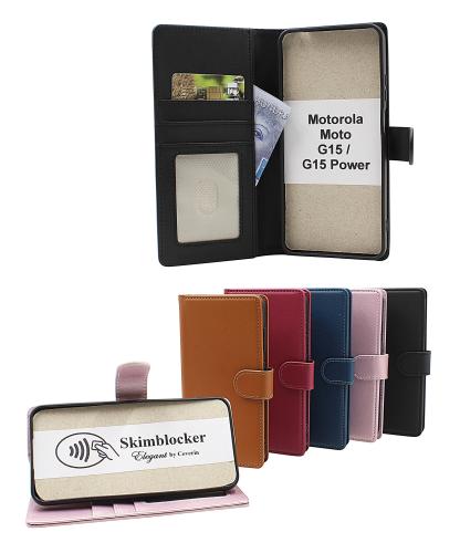 Skimblocker Motorola Moto G15 / G15 Power Mobilcover