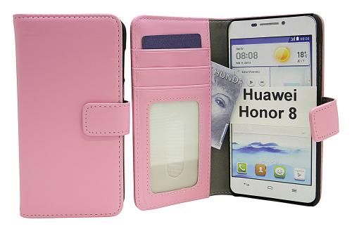 Skimblocker Magnet Wallet Huawei Honor 8