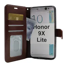 Crazy Horse Wallet Huawei Honor 9X Lite