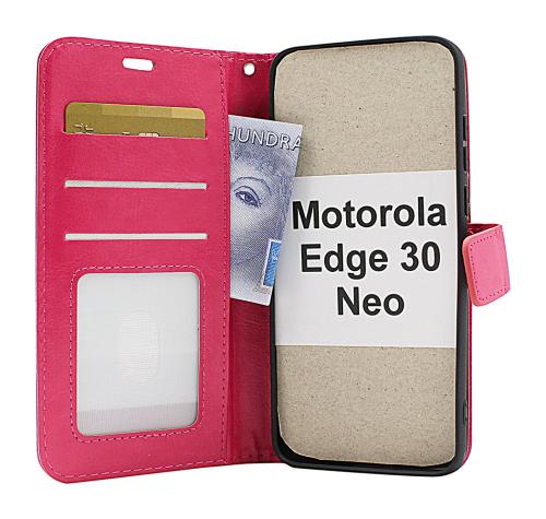 Crazy Horse Wallet Motorola Edge 30 Neo 5G