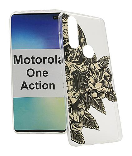 TPU Designcover Motorola One Action