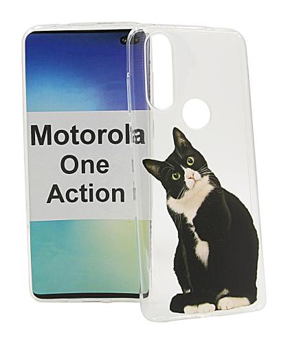 TPU Designcover Motorola One Action