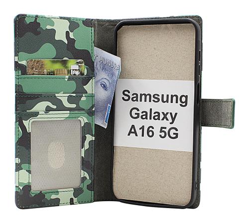Skimblocker Samsung Galaxy A16 / A16 5G Magnet Mobilcover Design
