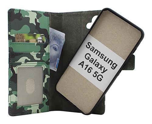 Skimblocker Samsung Galaxy A16 / A16 5G Magnet Mobilcover Design