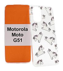 TPU Designcover Motorola Moto G51