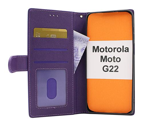 Zipper Standcase Wallet Motorola Moto G22