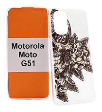 TPU Designcover Motorola Moto G51