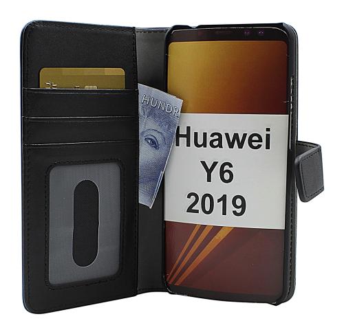 Skimblocker Magnet Wallet Huawei Y6 2019